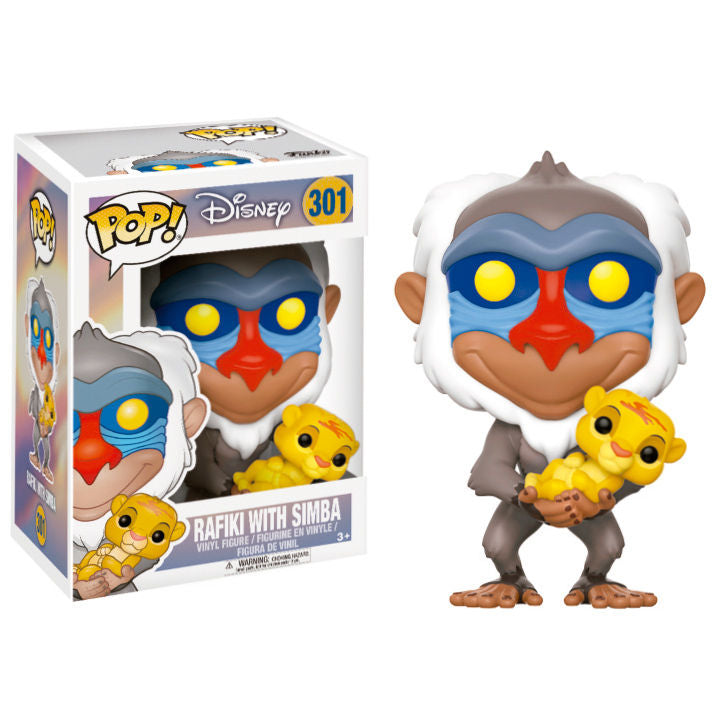 POP figura Disney Az oroszlánkirály Rafiki Simbával-0
